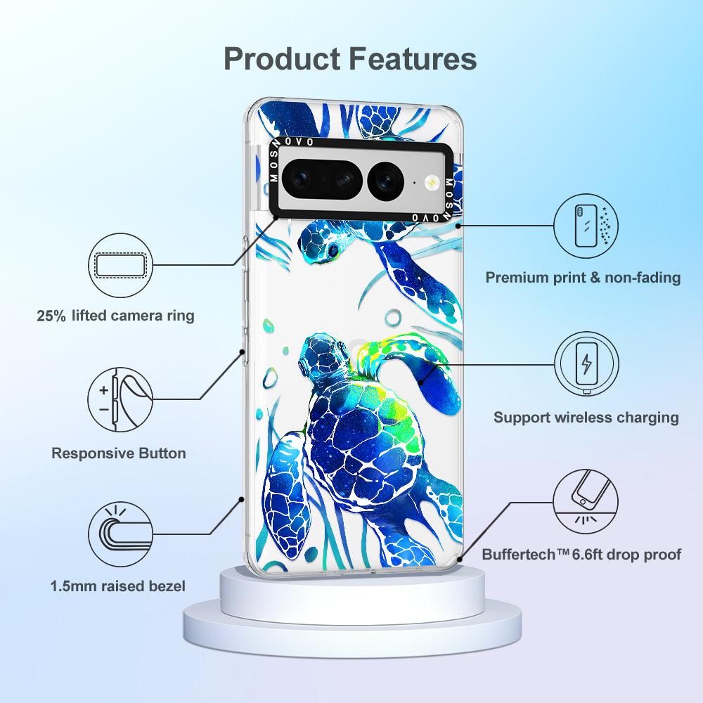 Sea Turtles Phone Case - Google Pixel 7 Pro Case - MOSNOVO