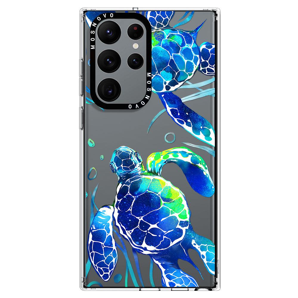 Sea Turtles Phone Case - Samsung Galaxy S22 Ultra Case - MOSNOVO