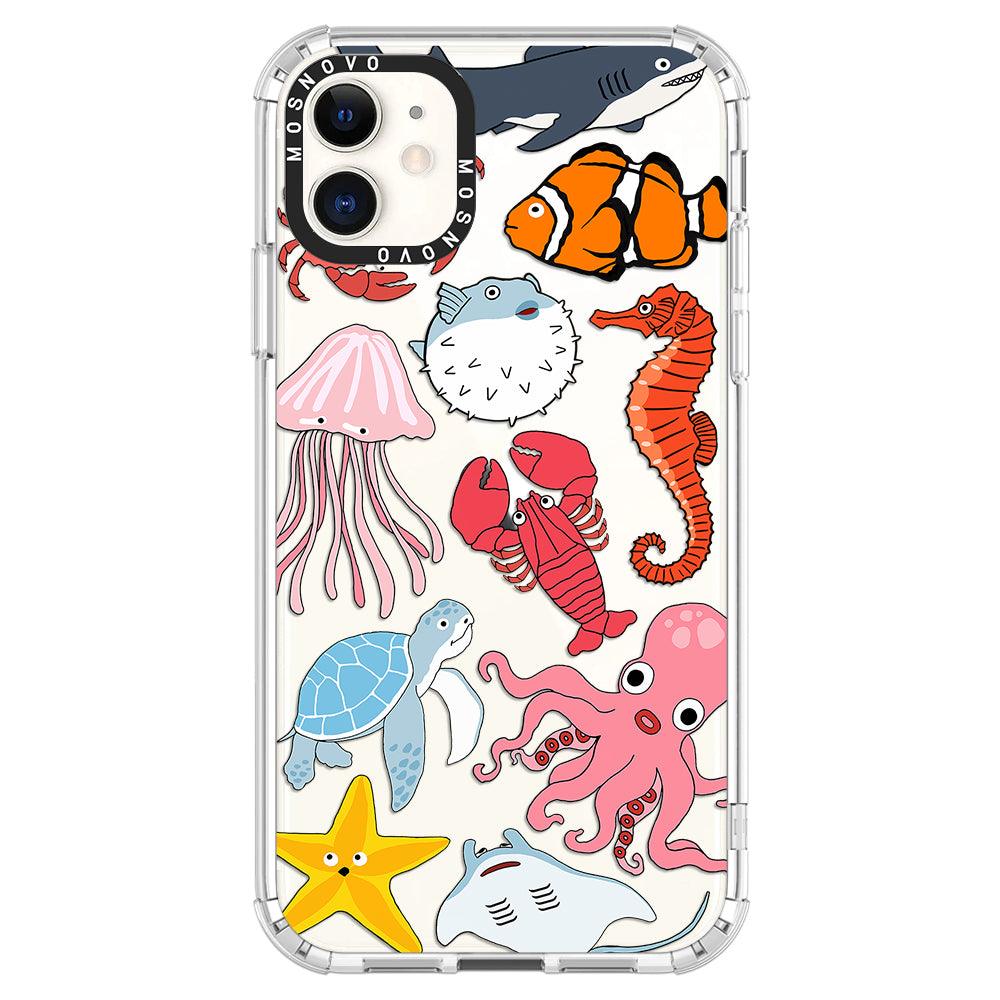 Sea World Phone Case - iPhone 11 Case - MOSNOVO