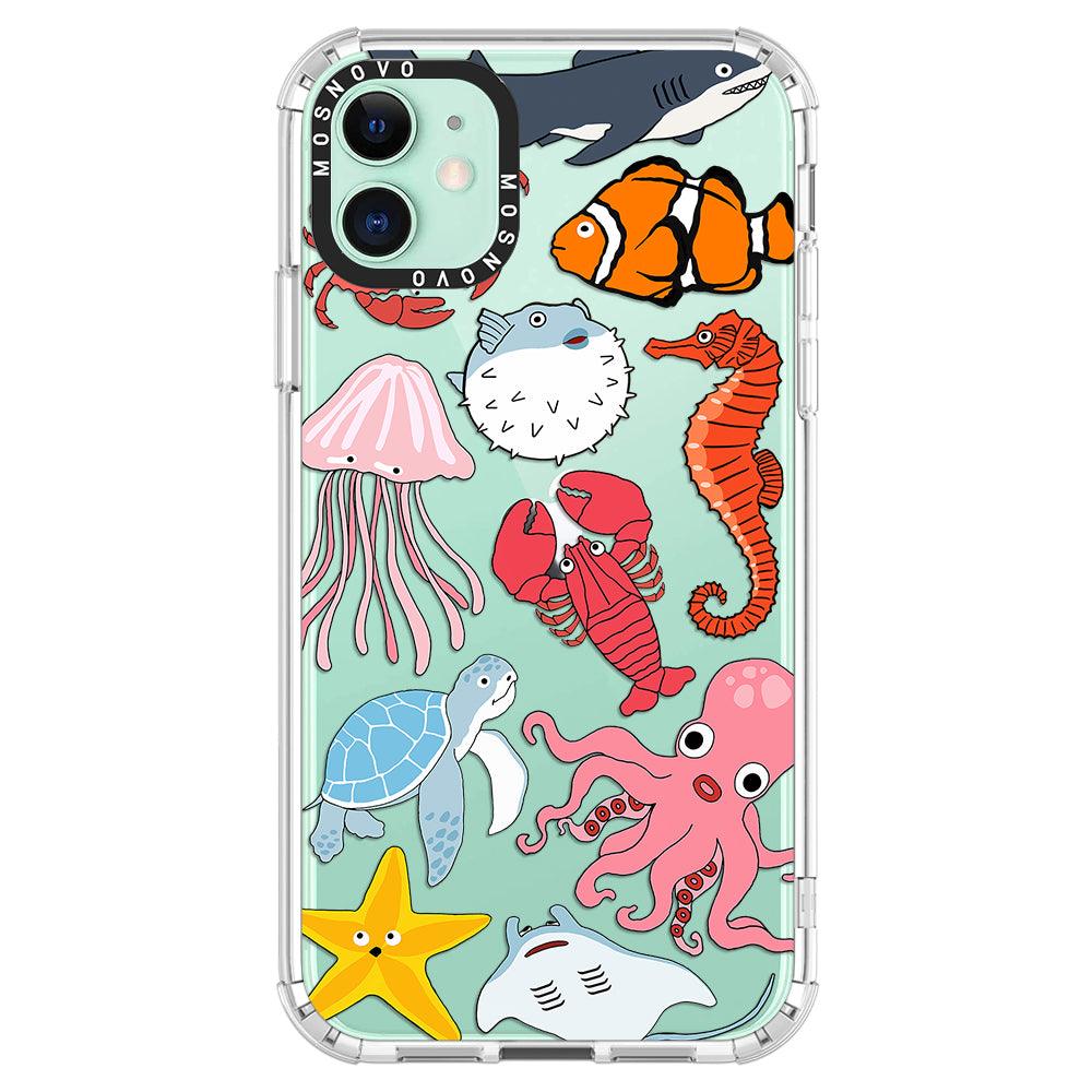 Sea World Phone Case - iPhone 11 Case - MOSNOVO