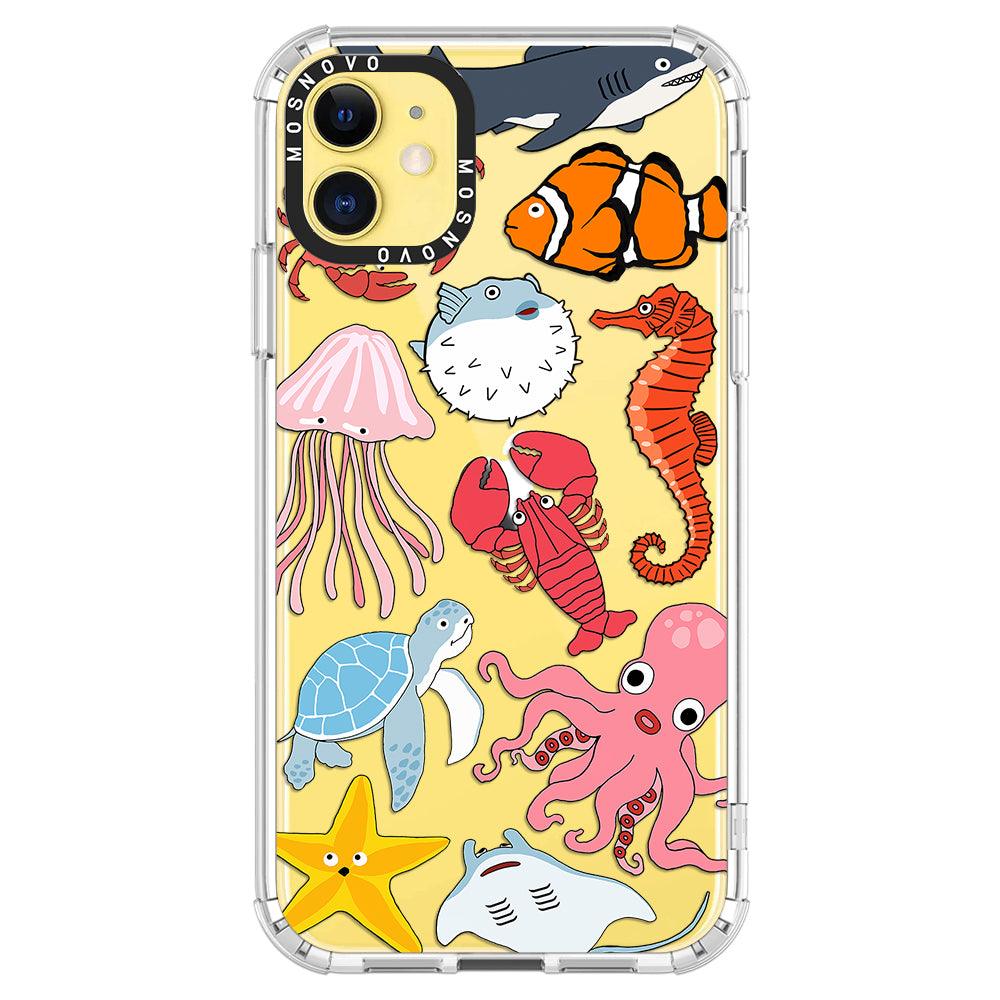 Sea World Phone Case - iPhone 11 Case - MOSNOVO