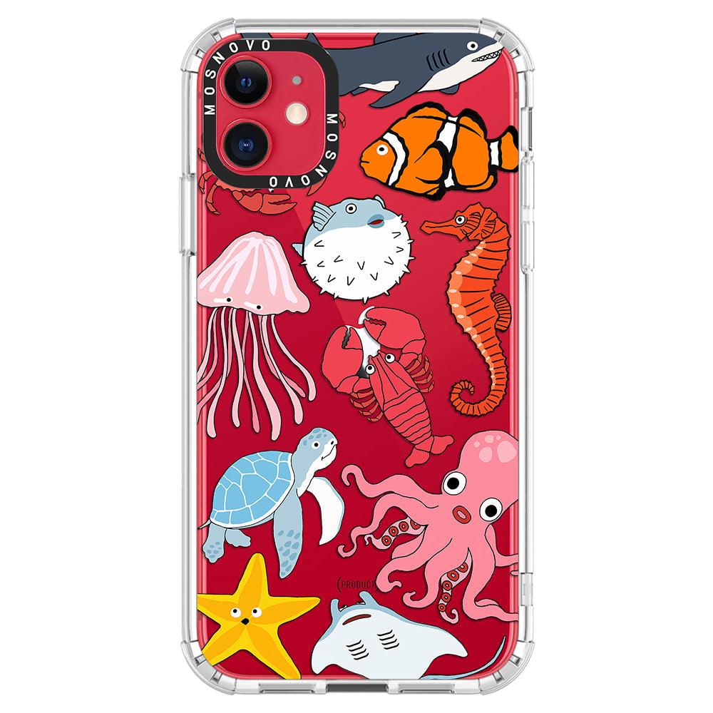 Sea World Phone Case - iPhone 11 Case - MOSNOVO