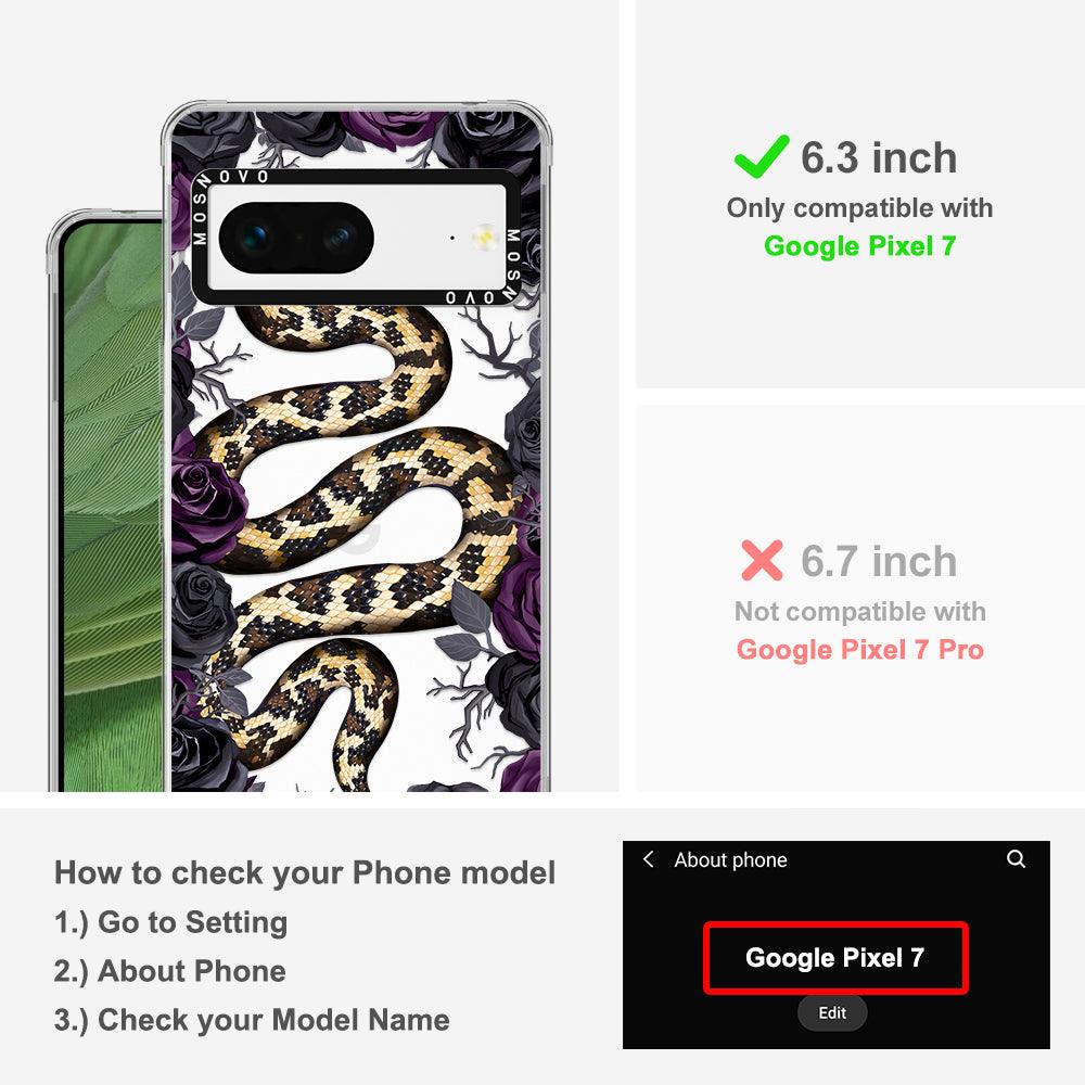 Secret Snake Garden Phone Case - Google Pixel 7 Case - MOSNOVO