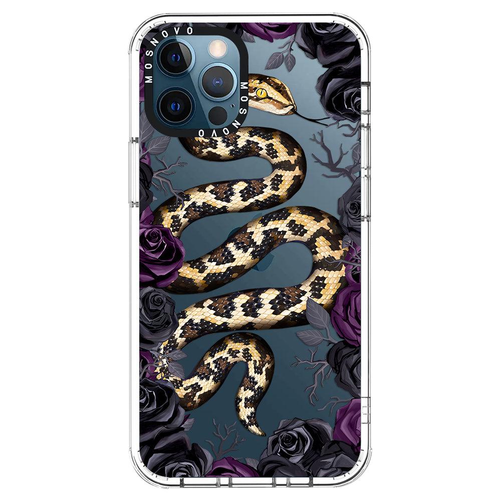 Secret Snake Garden Phone Case - iPhone 12 Pro Max Case - MOSNOVO