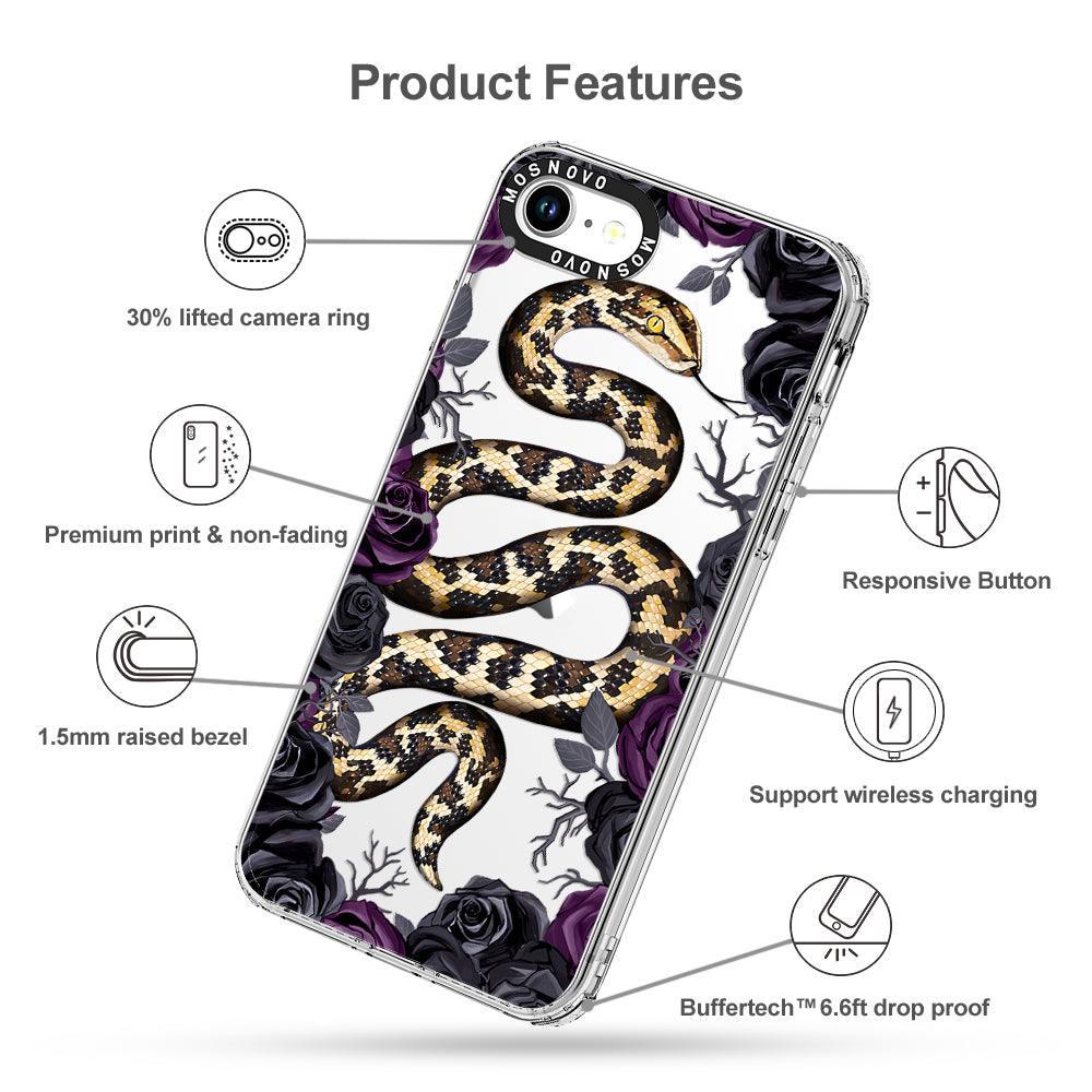 Secret Snake Garden Phone Case - iPhone 7 Case - MOSNOVO