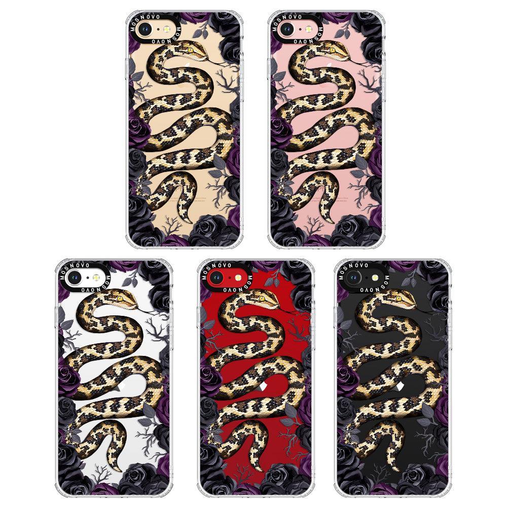 Secret Snake Garden Phone Case - iPhone 8 Case - MOSNOVO