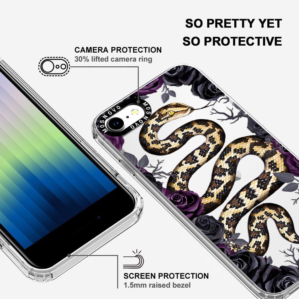 Secret Snake Garden Phone Case - iPhone 8 Case - MOSNOVO