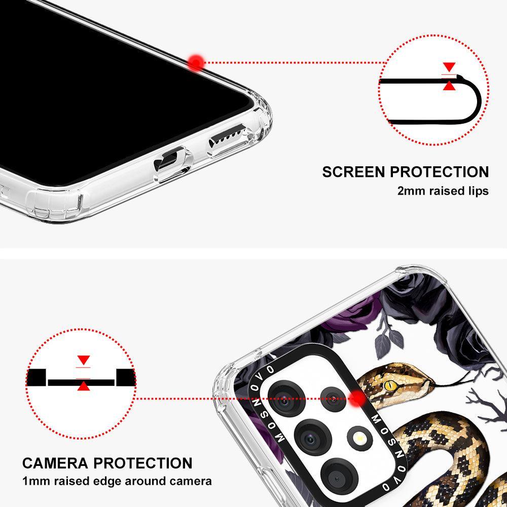 Secret Snake Garden Phone Case - Samsung Galaxy A53 Case - MOSNOVO
