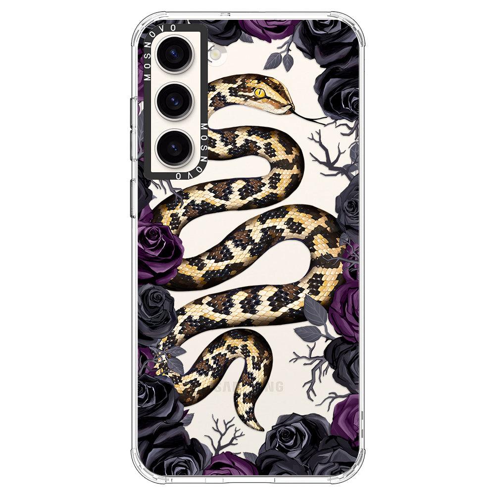 Secret Snake Garden Phone Case - Samsung Galaxy S23 Plus Case - MOSNOVO