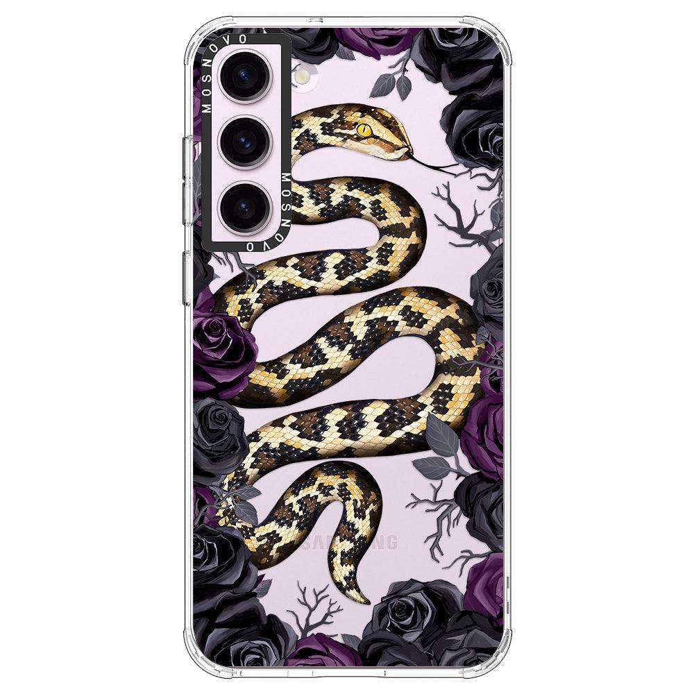 Secret Snake Garden Phone Case - Samsung Galaxy S23 Plus Case - MOSNOVO