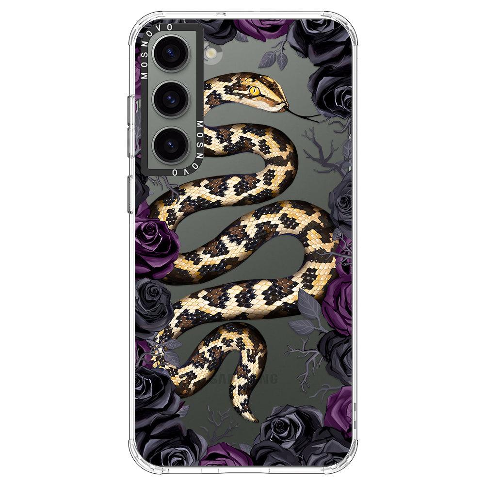 Secret Snake Garden Phone Case - Samsung Galaxy S23 Plus Case - MOSNOVO