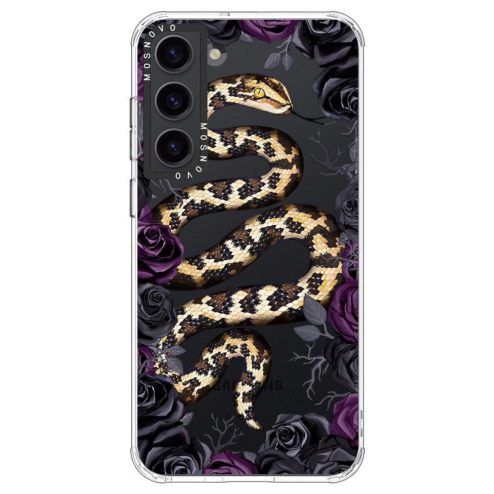 Secret Snake Garden Phone Case - Samsung Galaxy S23 Plus Case - MOSNOVO