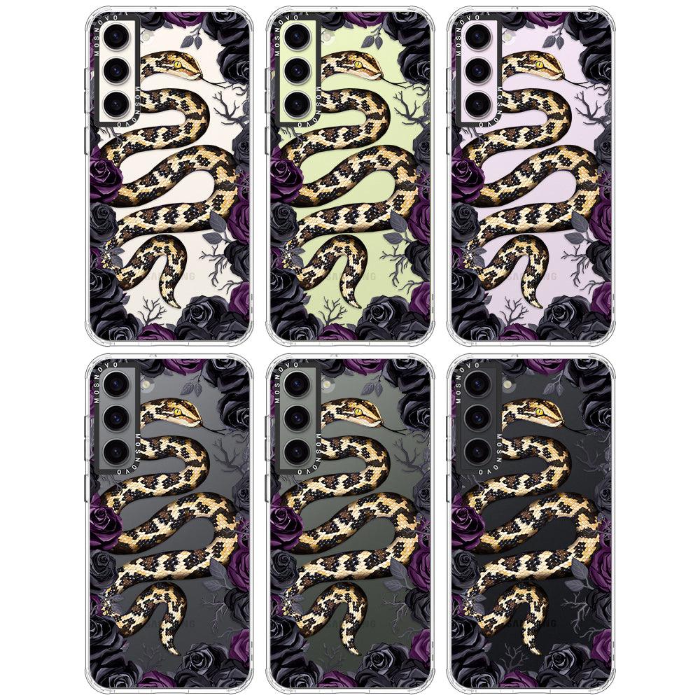 Secret Snake Garden Phone Case - Samsung Galaxy S23 Plus Case - MOSNOVO