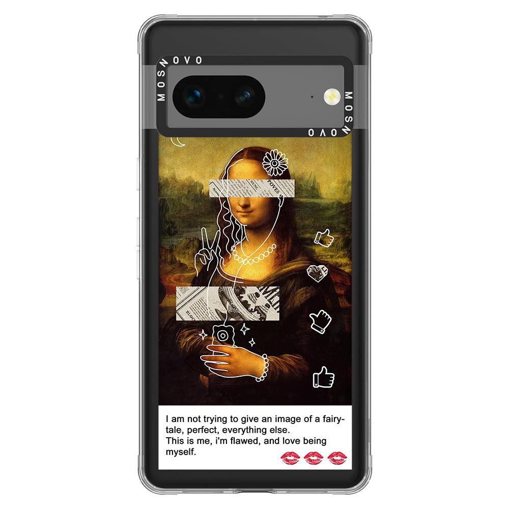 Selfie Artwork Phone Case - Google Pixel 7 Case - MOSNOVO