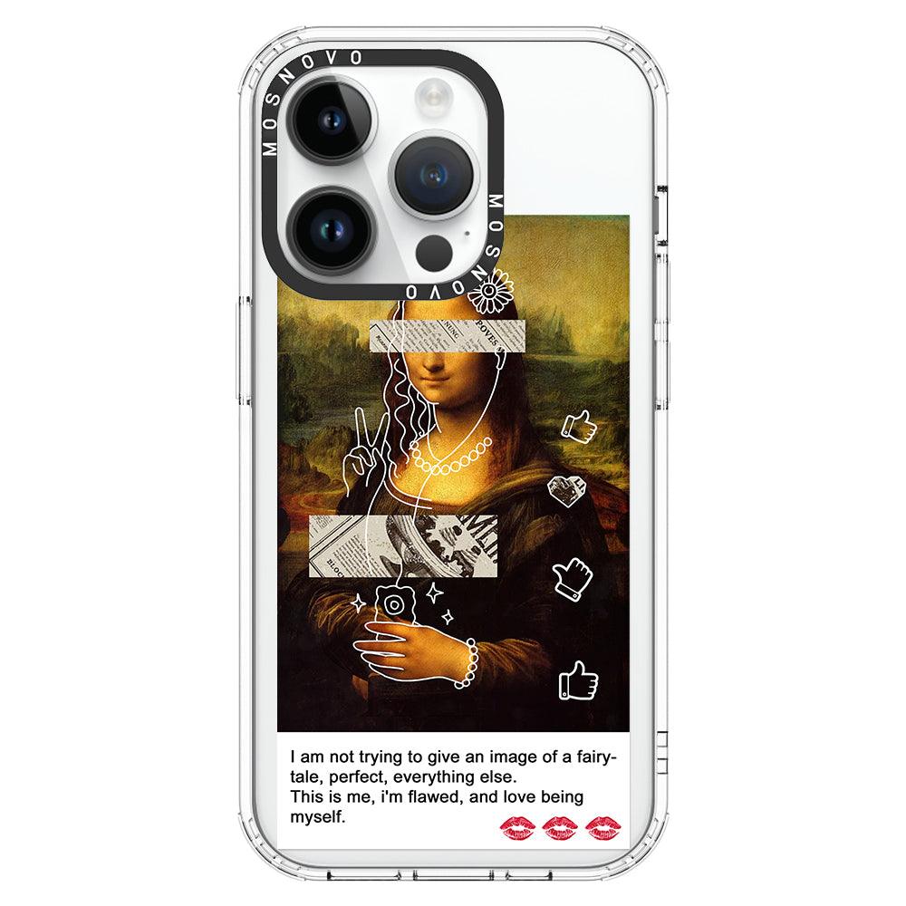Selfie Artwork Phone Case - iPhone 14 Pro Case - MOSNOVO