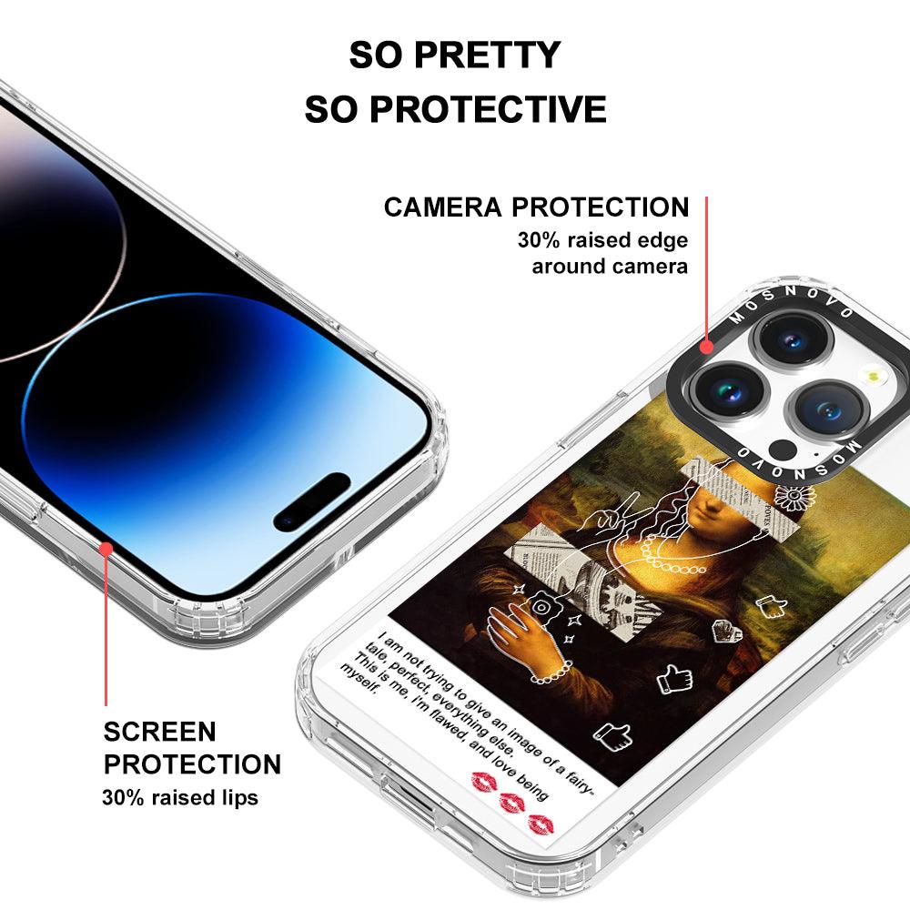 Selfie Artwork Phone Case - iPhone 14 Pro Case - MOSNOVO
