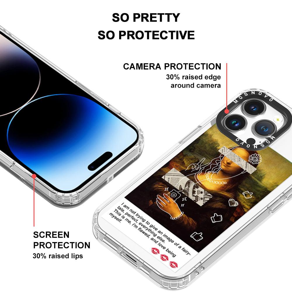 Selfie Artwork Phone Case - iPhone 14 Pro Max Case - MOSNOVO