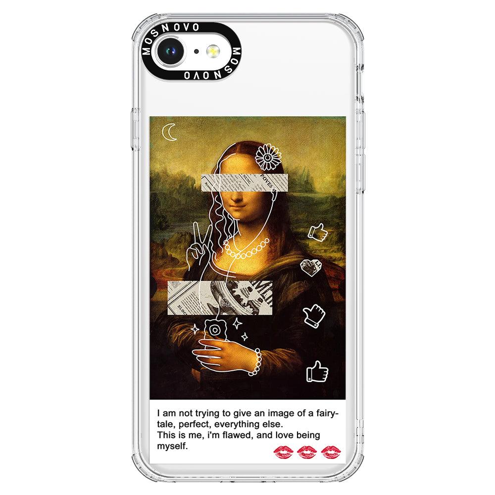 Selfie Artwork Phone Case - iPhone 8 Case - MOSNOVO