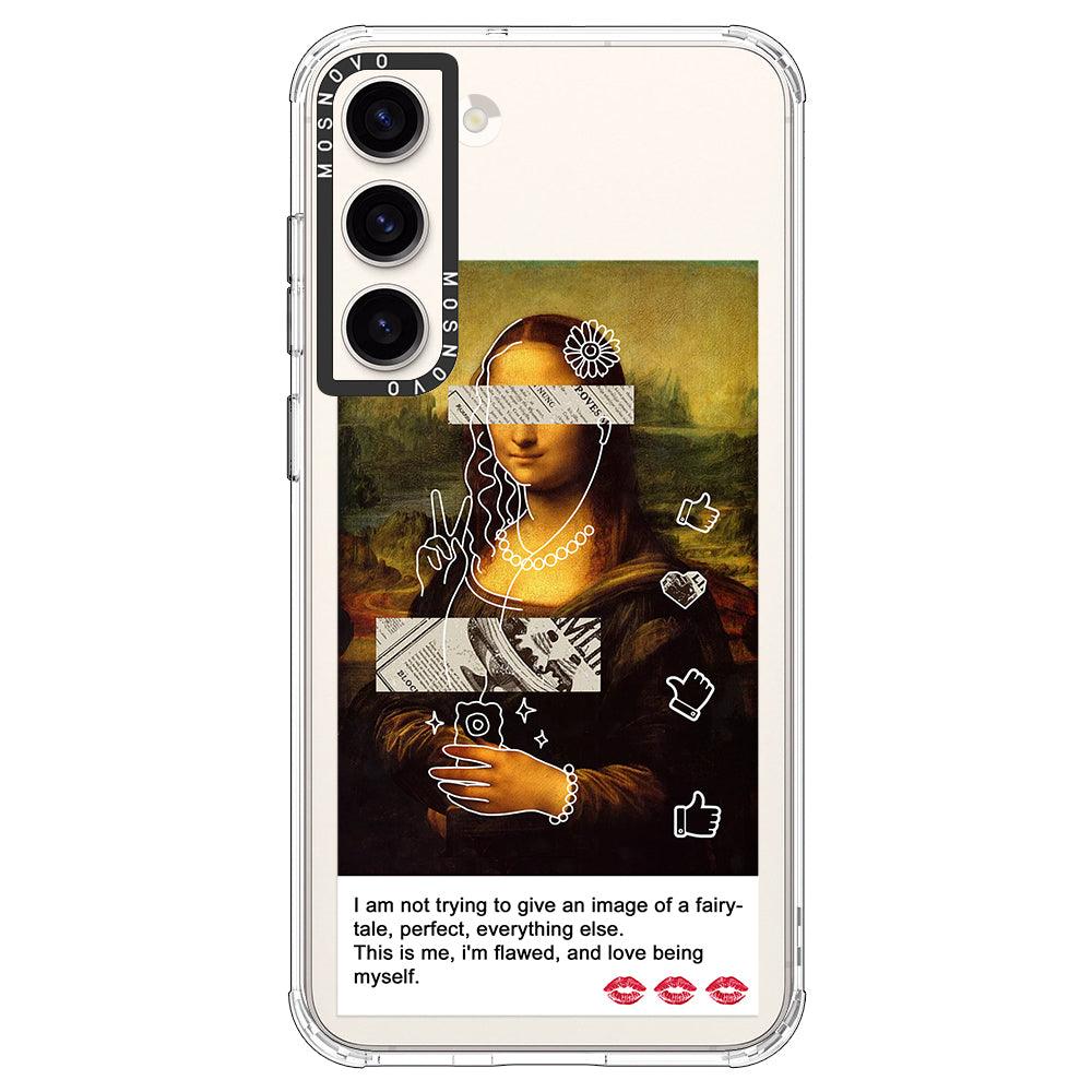 Selfie Artwork Phone Case - Samsung Galaxy S23 Plus Case - MOSNOVO