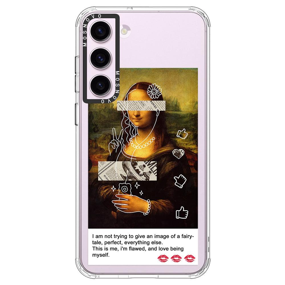 Selfie Artwork Phone Case - Samsung Galaxy S23 Plus Case - MOSNOVO