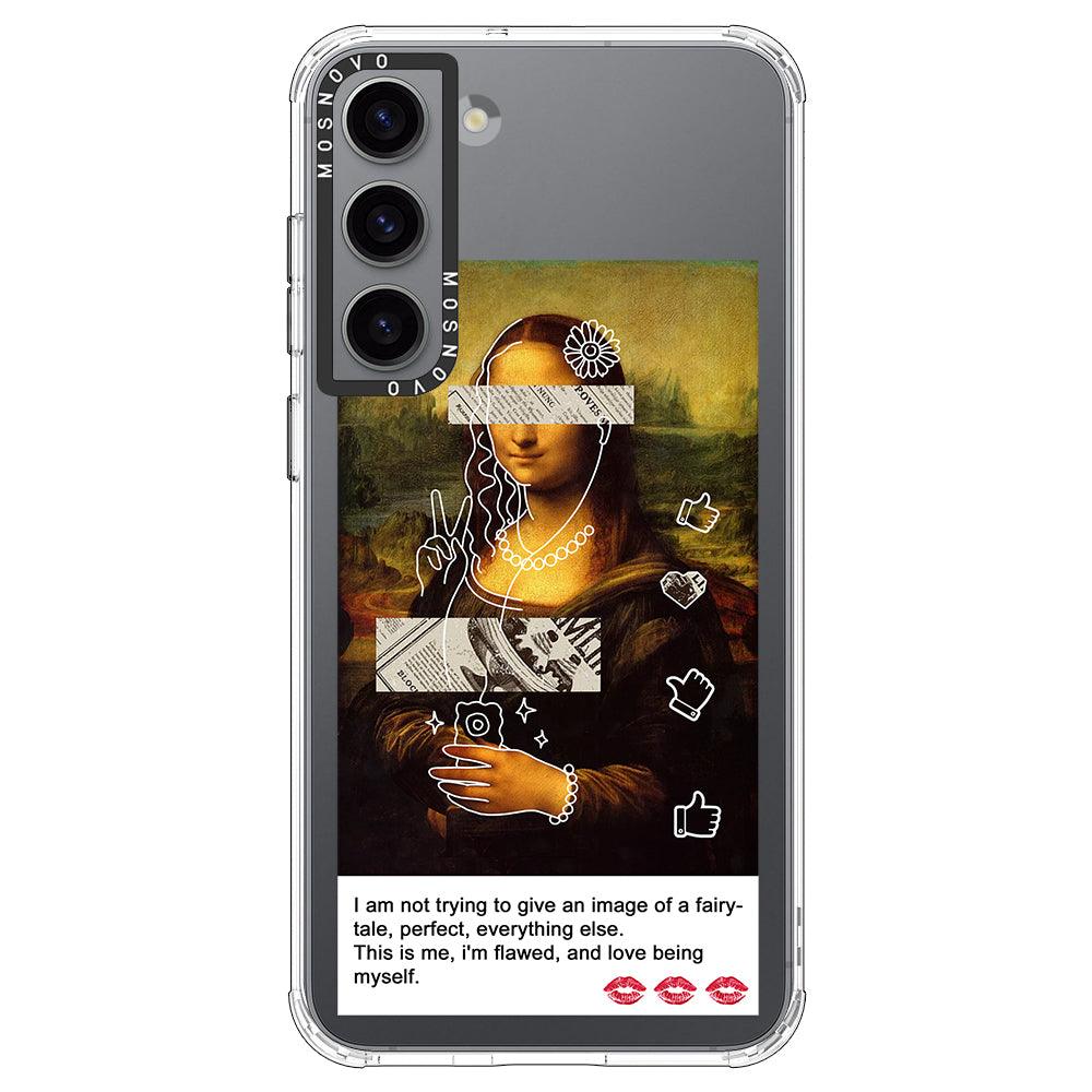 Selfie Artwork Phone Case - Samsung Galaxy S23 Plus Case - MOSNOVO