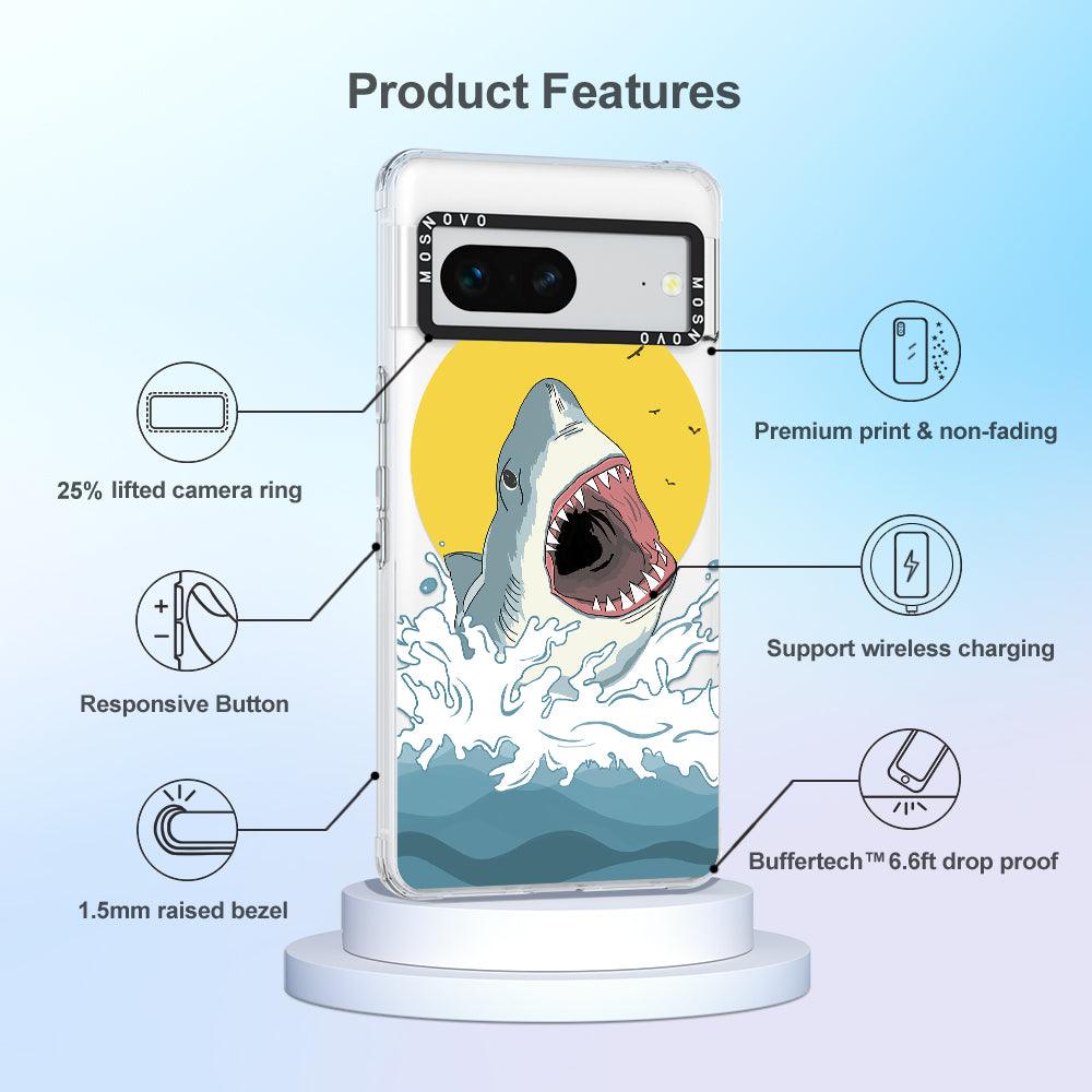 Shark Phone Case - Google Pixel 7 Case - MOSNOVO