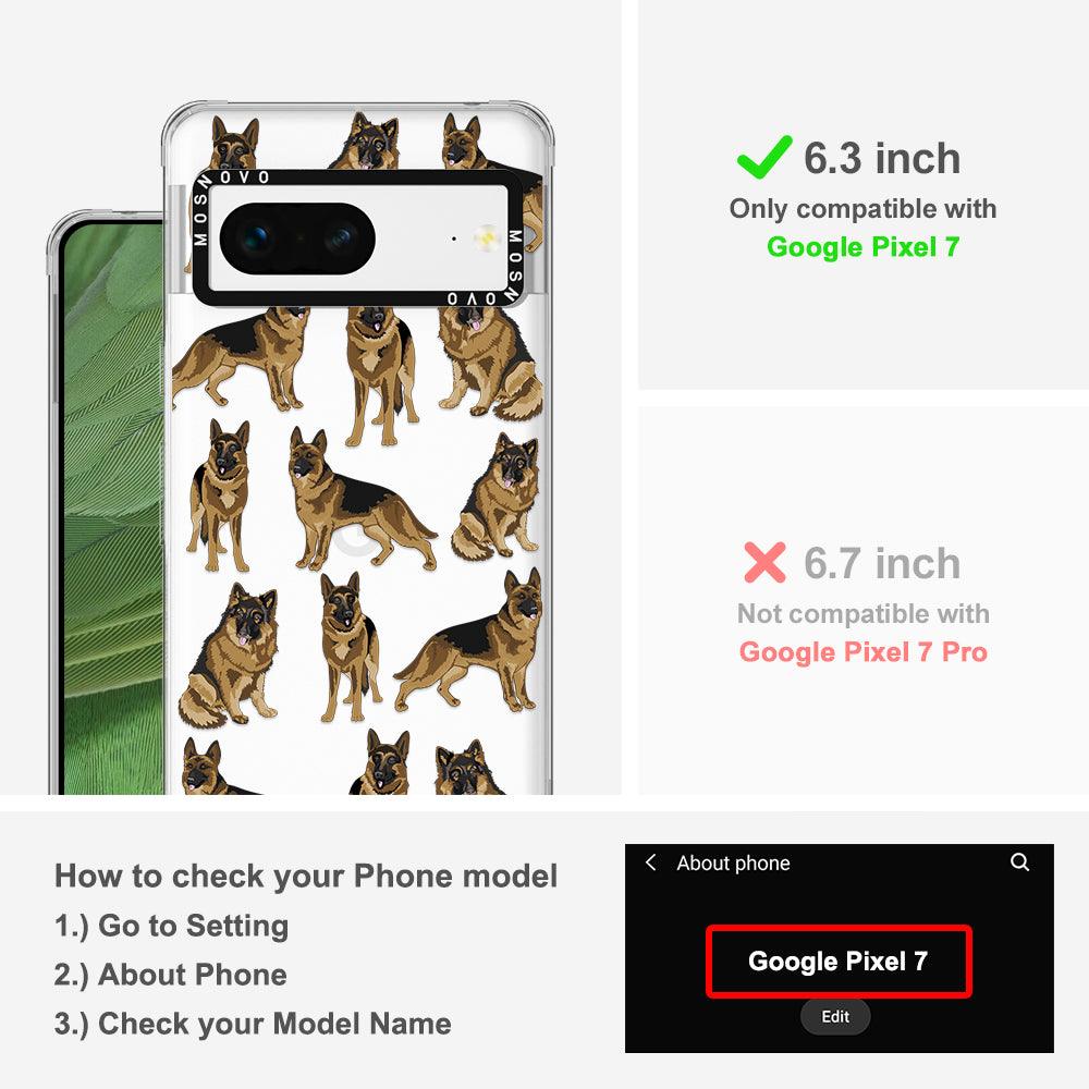 Shepherd Dog Phone Case - Google Pixel 7 Case - MOSNOVO