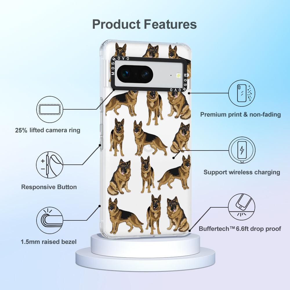 Shepherd Dog Phone Case - Google Pixel 7 Case - MOSNOVO