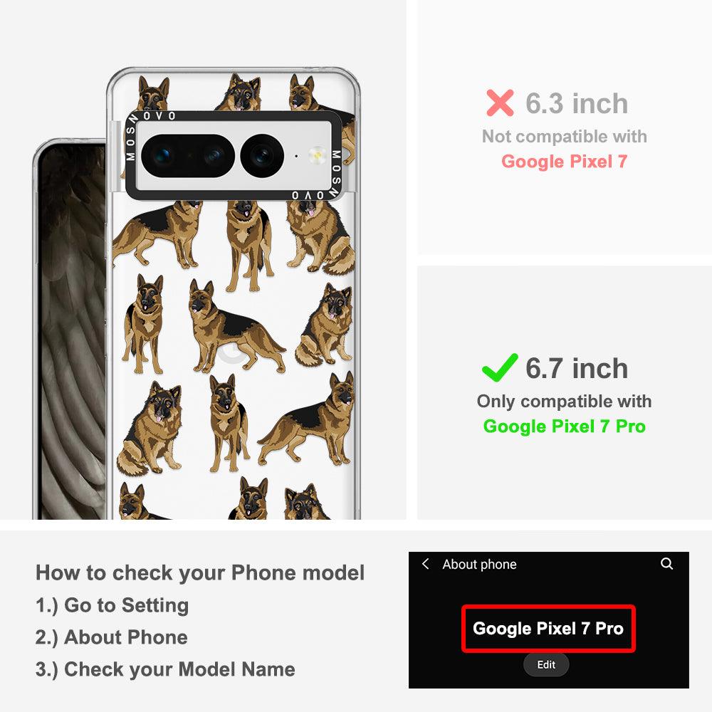 Shepherd Dog Phone Case - Google Pixel 7 Pro Case - MOSNOVO