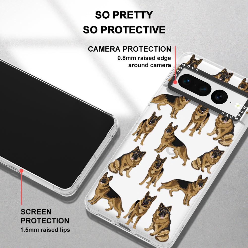 Shepherd Dog Phone Case - Google Pixel 7 Pro Case - MOSNOVO