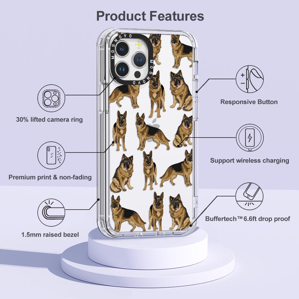 Shepherd Dog Phone Case - iPhone 12 Pro Case - MOSNOVO