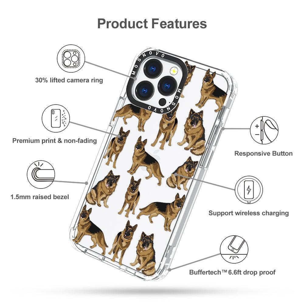 Shepherd Dog Phone Case - iPhone 13 Pro Case - MOSNOVO