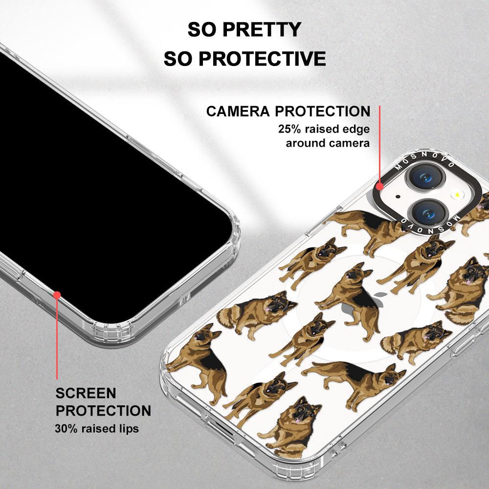 Shepherd Dog Phone Case - iPhone 14 Case - MOSNOVO