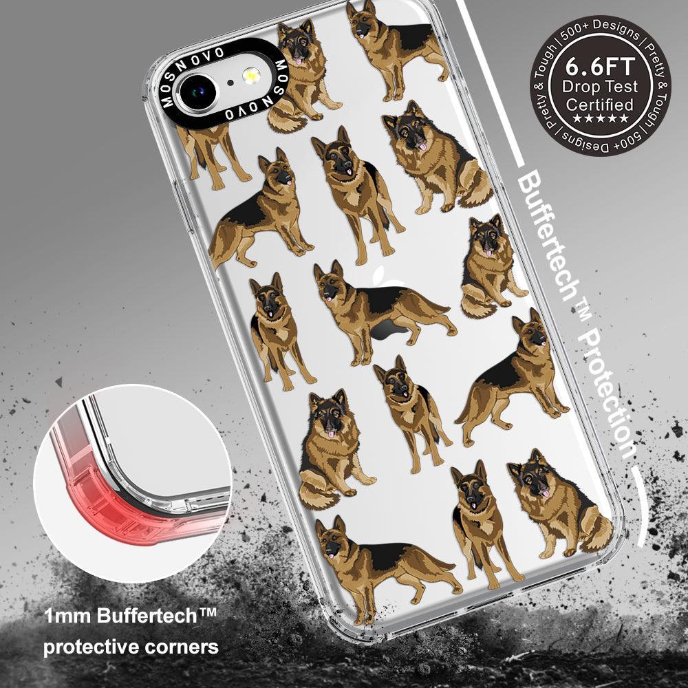 Shepherd Dog Phone Case - iPhone SE 2020 Case - MOSNOVO