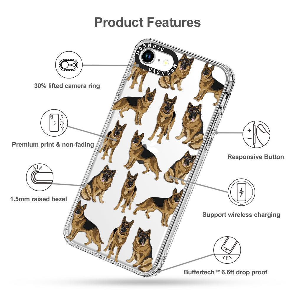 Shepherd Dog Phone Case - iPhone SE 2020 Case - MOSNOVO