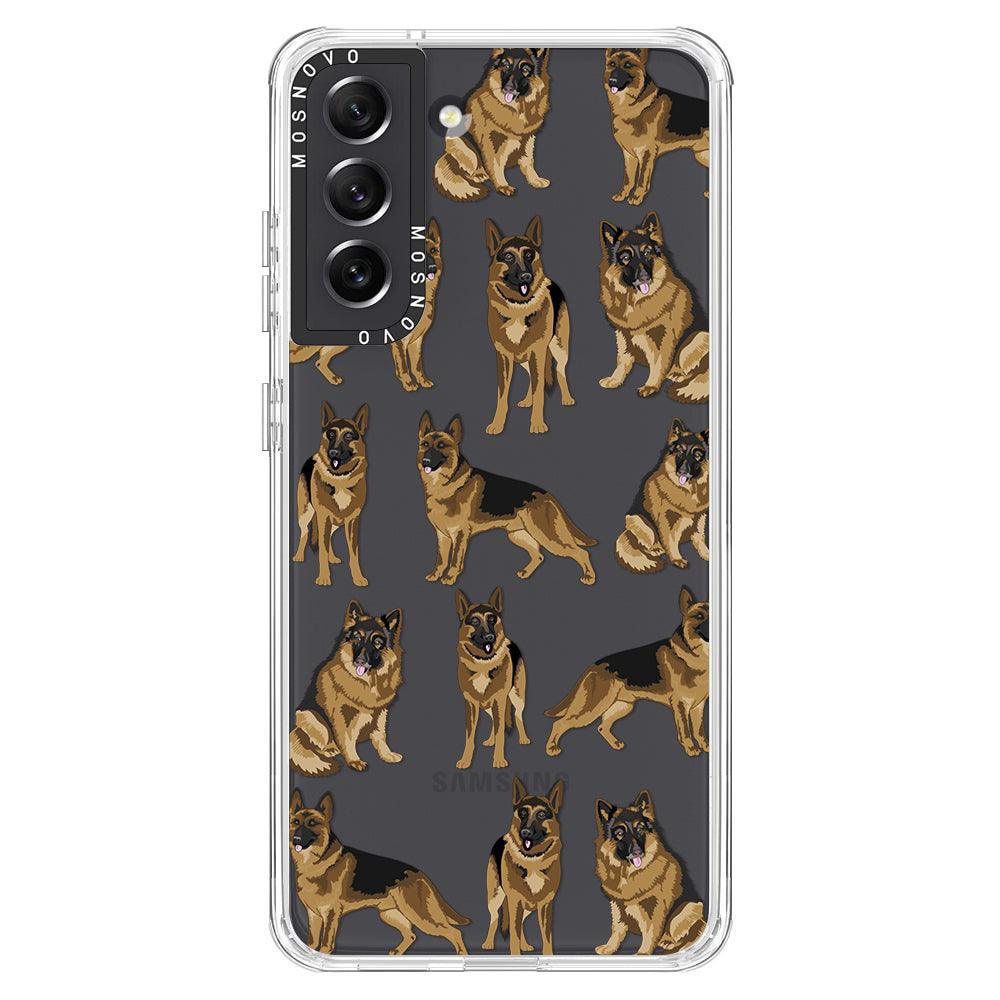 Shepherd Dog Phone Case - Samsung Galaxy S21 FE Case - MOSNOVO