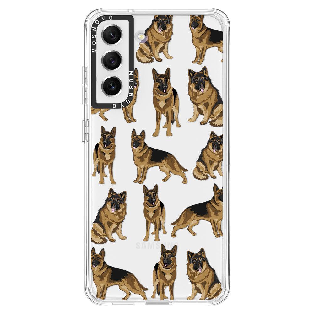 Shepherd Dog Phone Case - Samsung Galaxy S21 FE Case - MOSNOVO