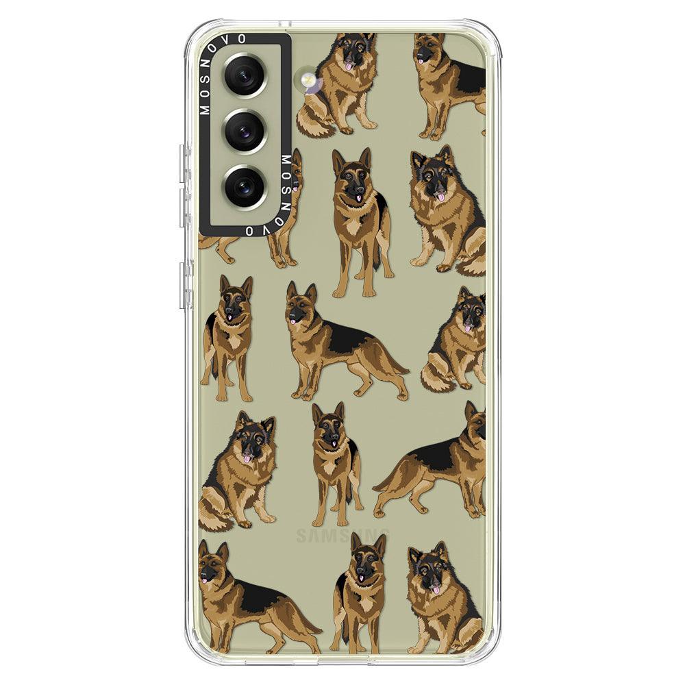 Shepherd Dog Phone Case - Samsung Galaxy S21 FE Case - MOSNOVO