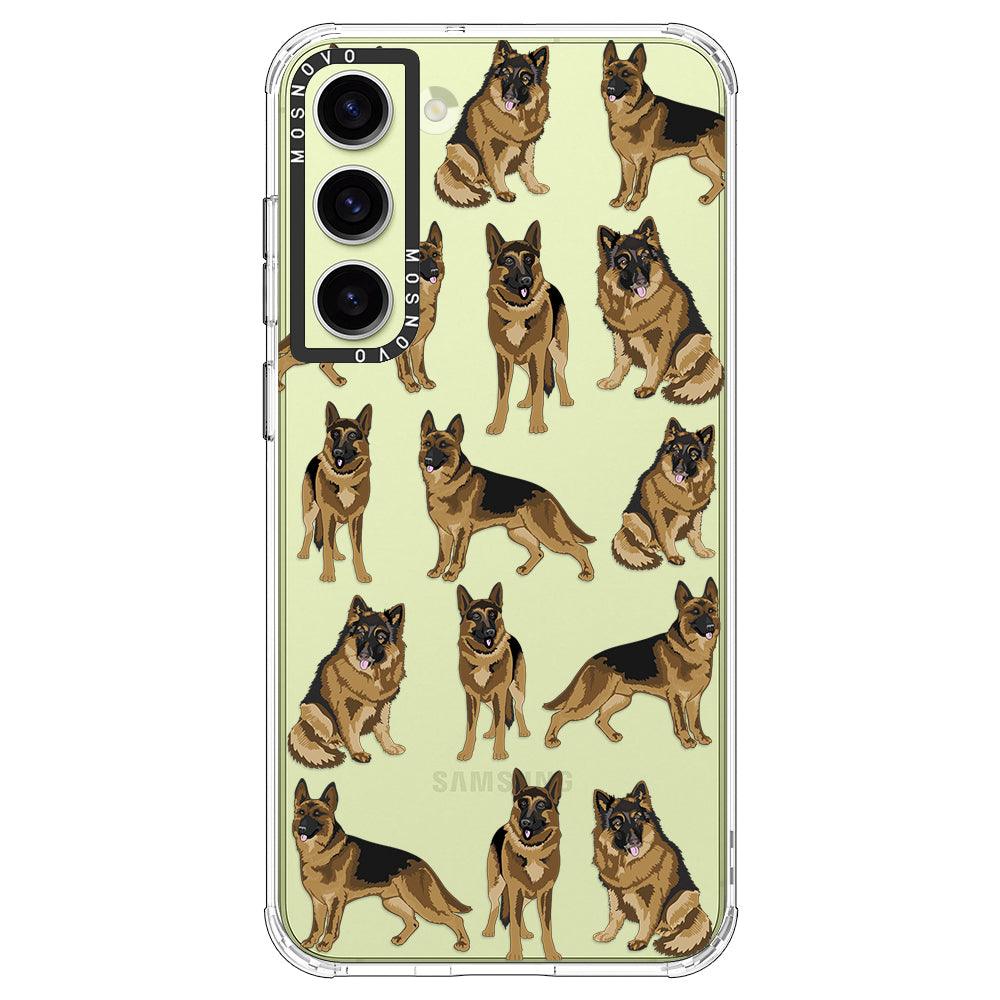 Shepherd Dog Phone Case - Samsung Galaxy S23 Plus Case - MOSNOVO