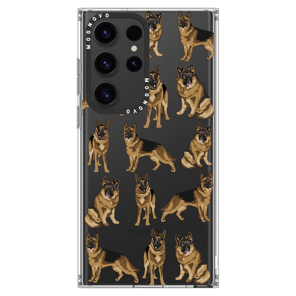 Shepherd Dog Phone Case - Samsung Galaxy S23 Ultra Case - MOSNOVO