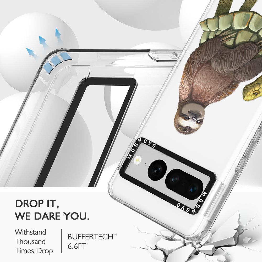 Sloth Turtle Phone Case - Google Pixel 7 Pro Case - MOSNOVO