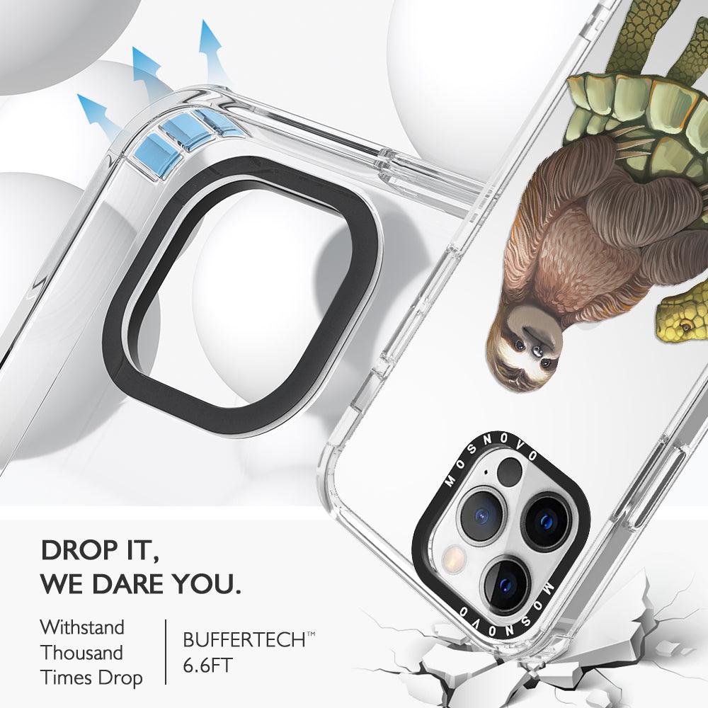 Sloth Turtle Phone Case - iPhone 12 Pro Case - MOSNOVO