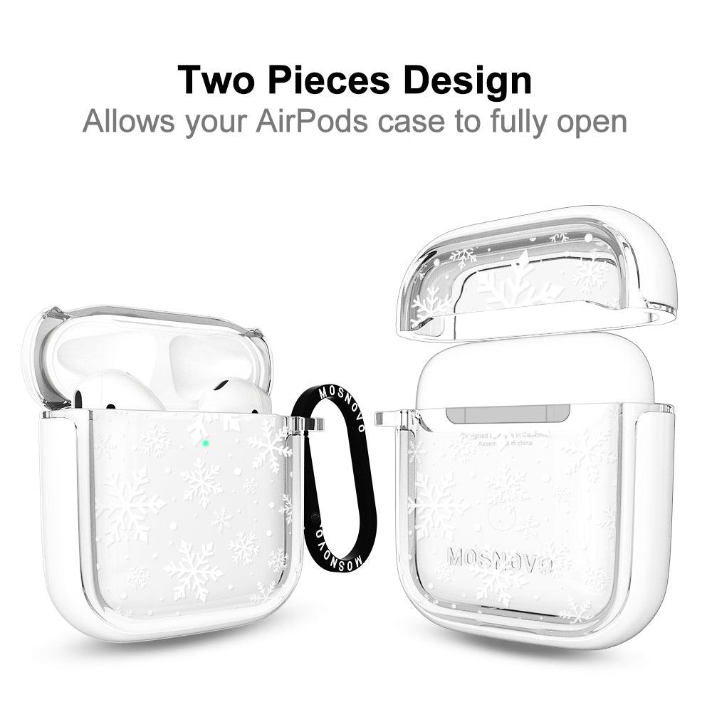 Snowflake AirPods 1/2 Case - MOSNOVO