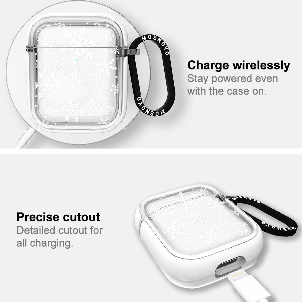 Snowflake AirPods 1/2 Case - MOSNOVO