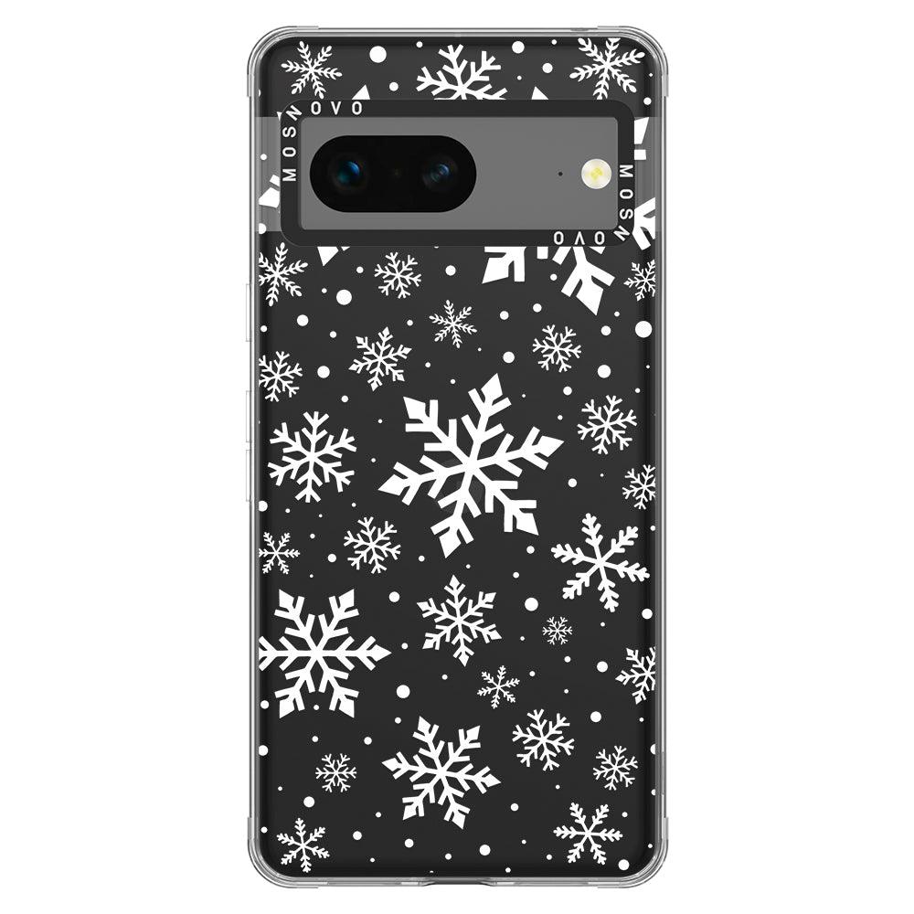 Snowflake Phone Case - Google Pixel 7 Case - MOSNOVO