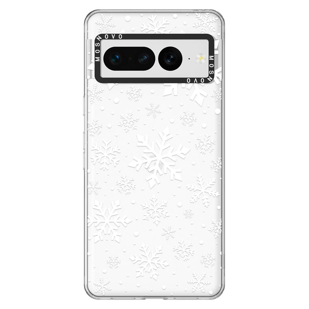 Snowflake Phone Case - Google Pixel 7 Pro Case - MOSNOVO