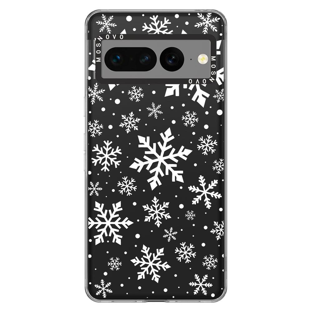 Snowflake Phone Case - Google Pixel 7 Pro Case - MOSNOVO