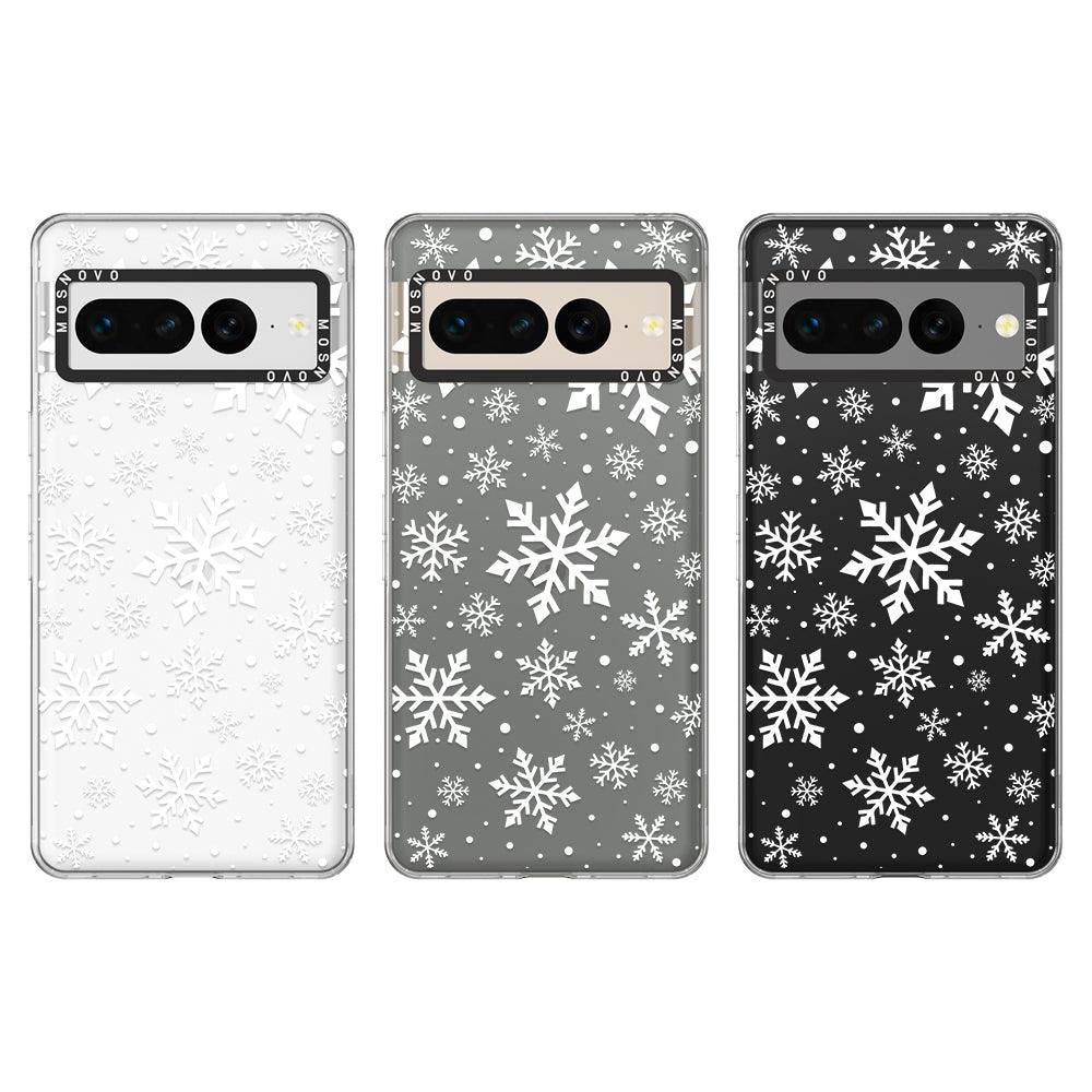 Snowflake Phone Case - Google Pixel 7 Pro Case - MOSNOVO