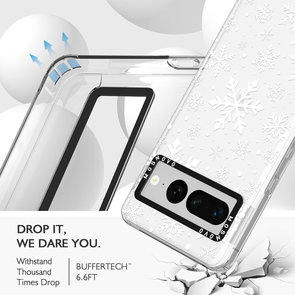 Snowflake Phone Case - Google Pixel 7 Pro Case - MOSNOVO