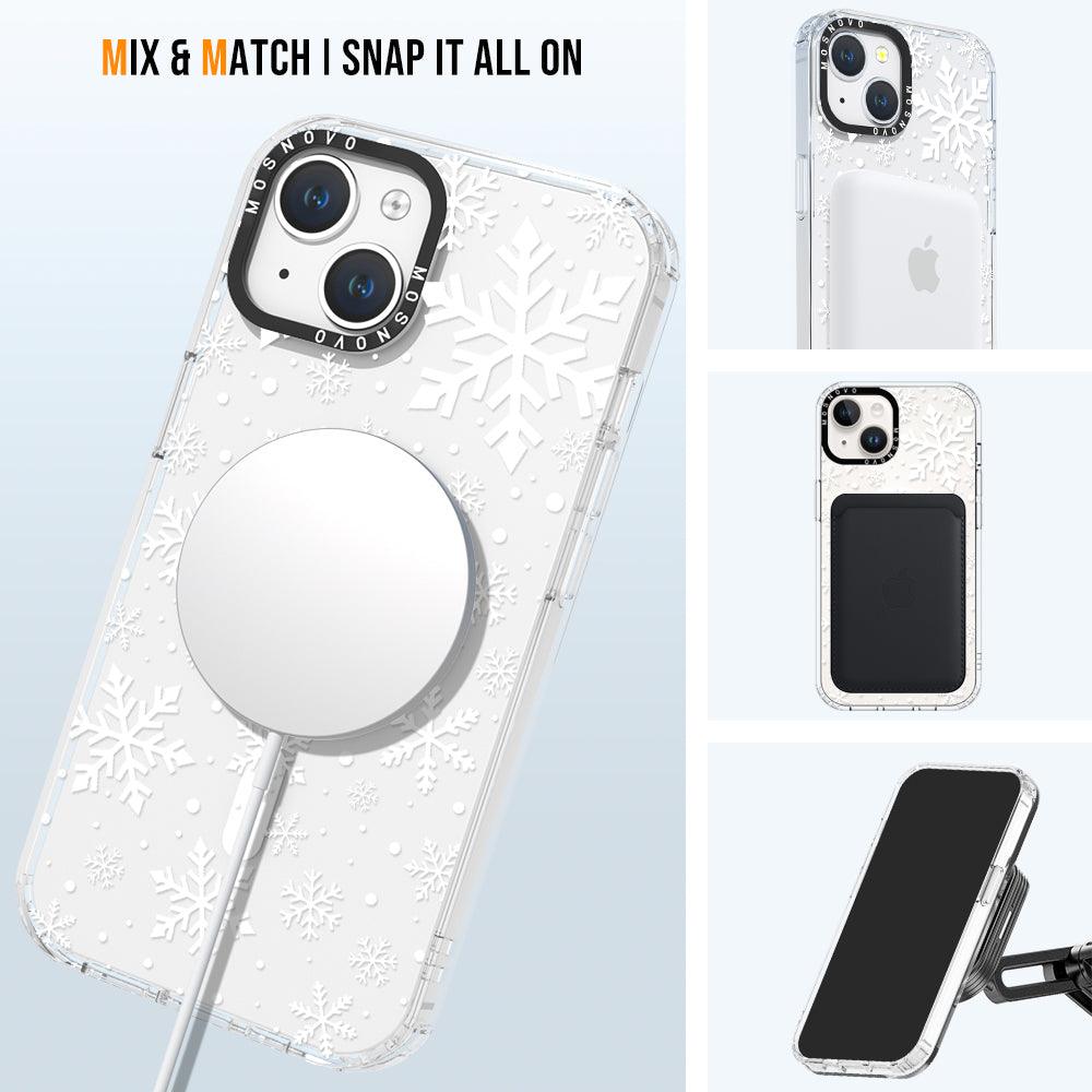 Snowflake Phone Case - iPhone 14 Case - MOSNOVO